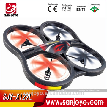 SJY-X129 UFO 2.4g 4ch rc skywalker rc quad hélicoptère 3D vol avec X gyro système drones rc